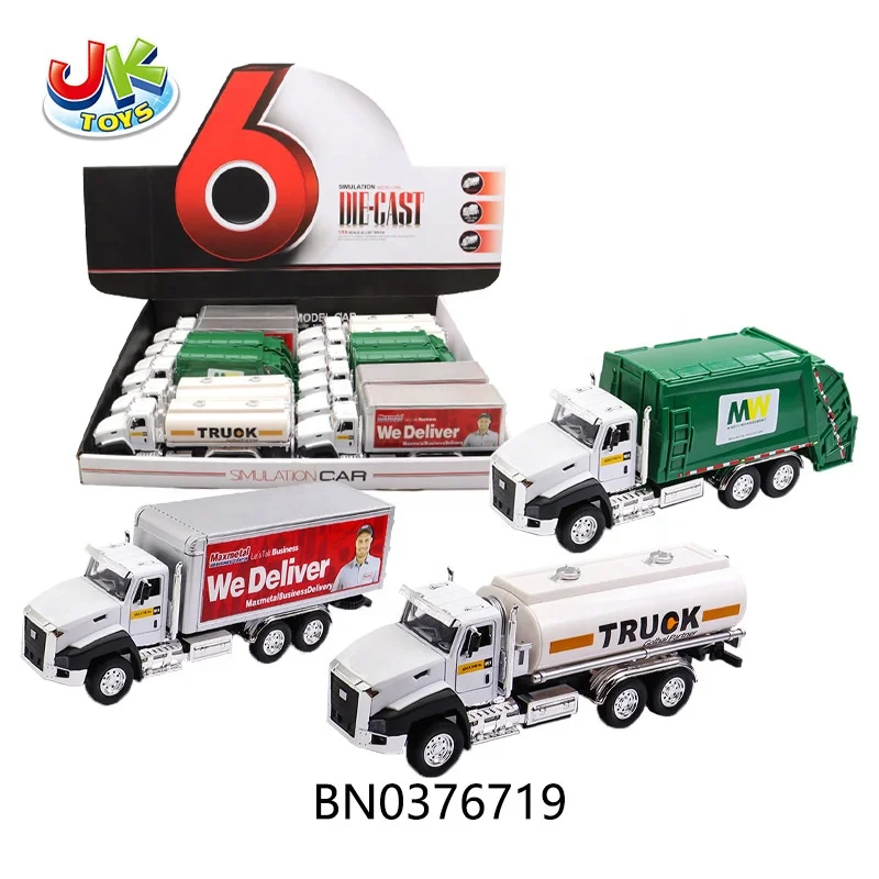 Custom Design Plastic Toy Car Eco-Friendly Toy Pull Back Vehicle Hot Sale Market Kids Toy Trailer With Mini Slide Car OEM/ODM