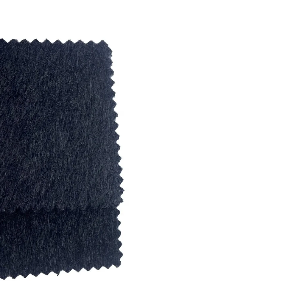 RTS Supplier 100% Wool Plain Overcoat Winter Polar Fleece Fabrics For Clothing ZZH24003