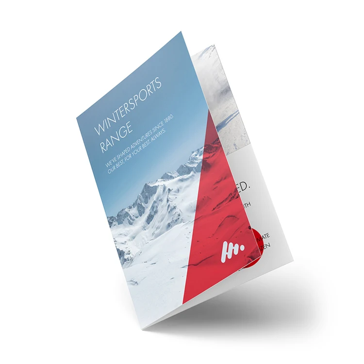 Custom Size A4 A5 A6 Flyer Printing Leaflet Printing For Advertising