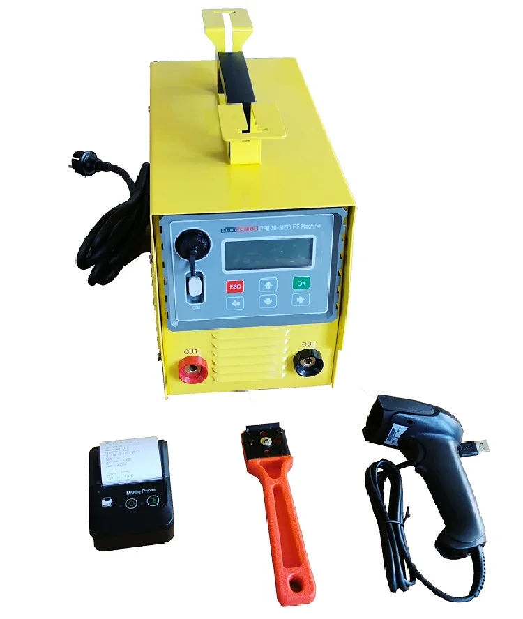 
20-1000mm Light Weight Electrofusion Welding Machine Price List for gas and water supply 