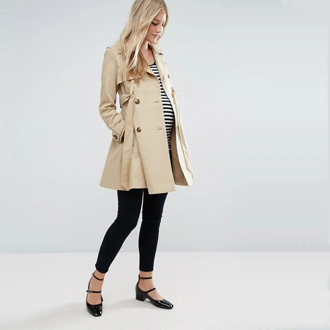 classic trench oversized coat women