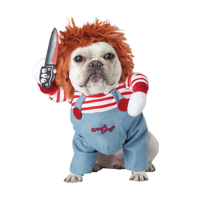 Pet Halloween Costume, Pet decoration for Halloween Party -robber Small Dogs Cat Costume Hat Attractive Cosplay Dress up