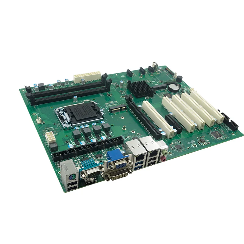 Промышленная материнская плата JWIPC H81/B85 ATX LGA1150 Gen 4th 5PCI 2PCIe 2Gbe Ethernet порт DDR3 промышленная коробка для