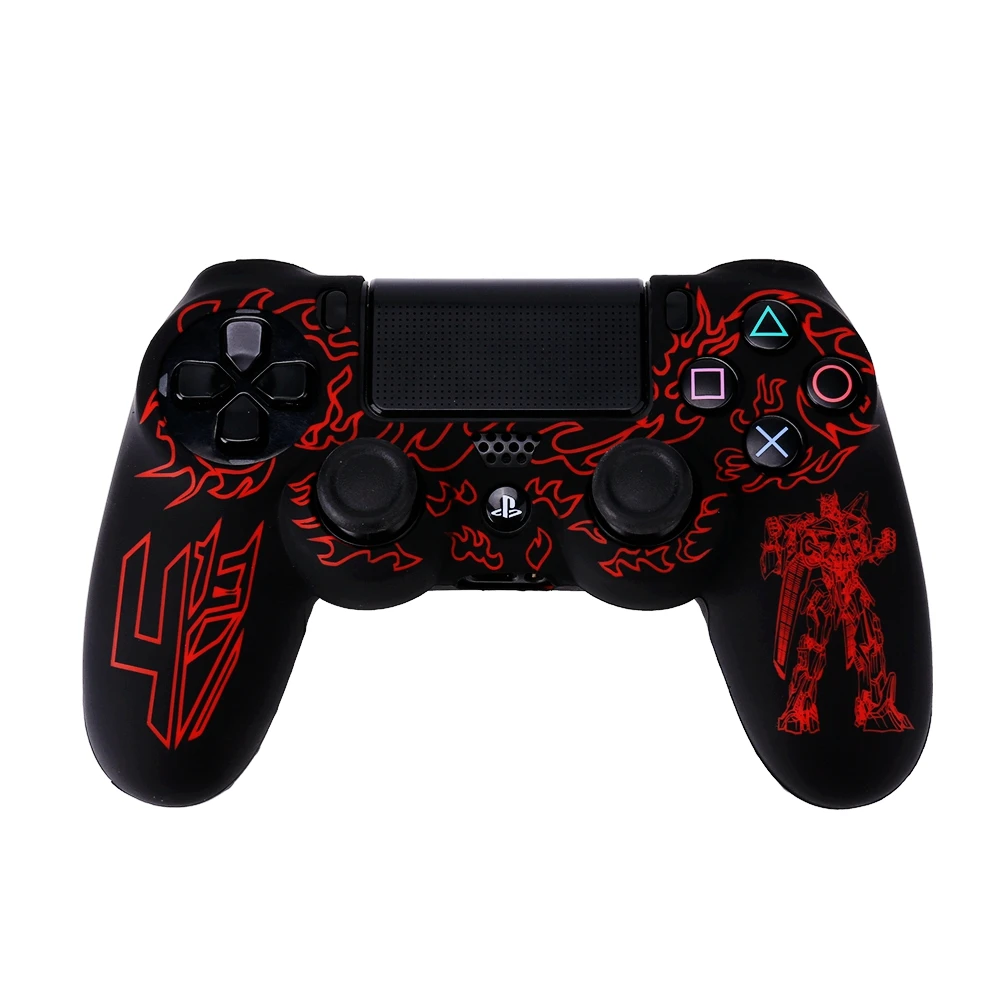 Wholesale Price Smooth Silicone Cases Sweaty Durable Non Slip Covers Cases For PS4 Wireless Controller Protections