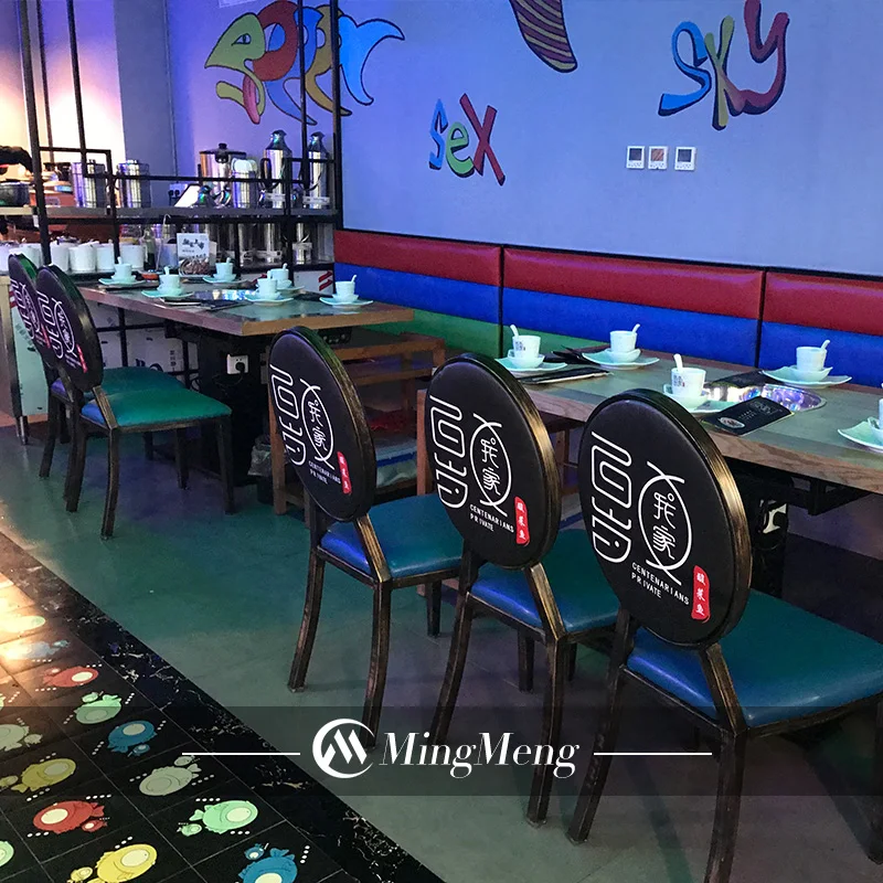 Индивидуальный популярный диван для магазина, современное сиденье для ресторана, двухсторонний диван