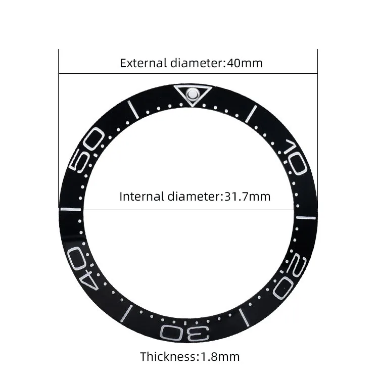 Wholesale high quality Luxury watch bezel inserts