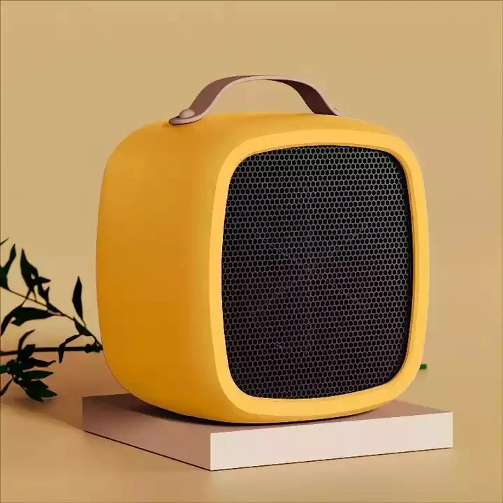 wholesale price 500W mini Smart Home Tabletop Mini Portable Electric Warmer Handy Household Desktop mini PTC Fan Heater