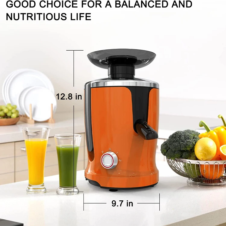 AMZCHEF blenders and juicers commercial power juicer 4 in 1 juicing machine vegetable juicer