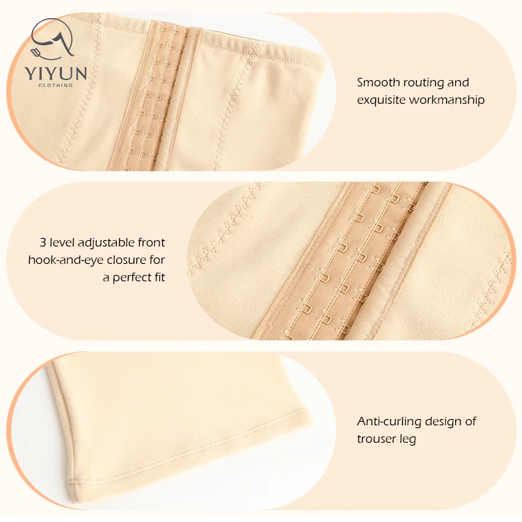 Oucheng 2022 New Winter Thermal Velour Body Shapers Fajas Tummy Control Corset Dralon Warm Thick Shapewear Panties For Women