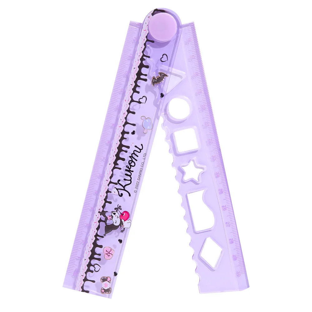 Stationery creative folding ruler cartoon ruler student supplies scale multi-functional painting ruler