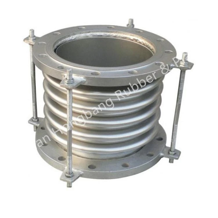 Compensator metal hose bellows flange connection metal compensator stainless steel bellows hose