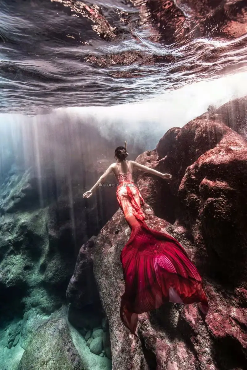 New Style cheap mermaid skin tail costume swimsuit  With Big Discount