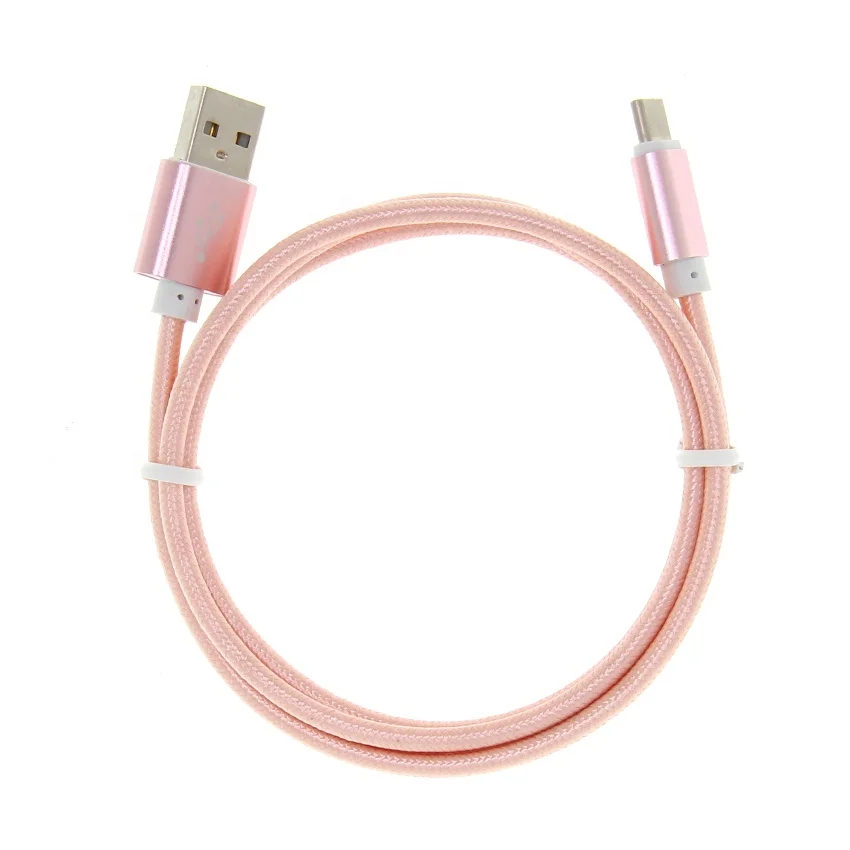 1M Braided Micro USB Fast Charger Data Cable USB Mico Charging Cord Wire For Android Mobile Phone Cables