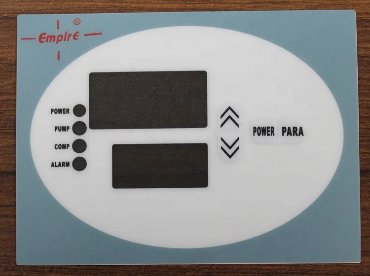 Custom Printing Waterproof Touch Screen Control Panel Switch Panel Sticker Labels for Electrical Products