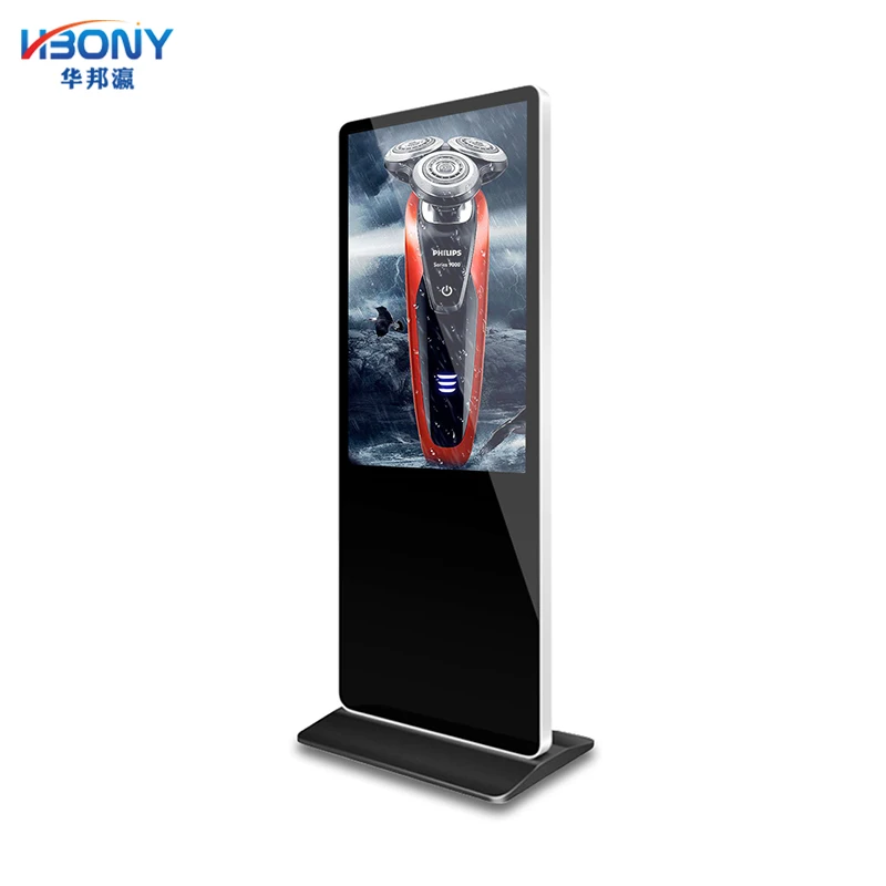 43 49 55 65 inch Monitor Self Service Touch Screen digital Kiosk/Totem/digital signage