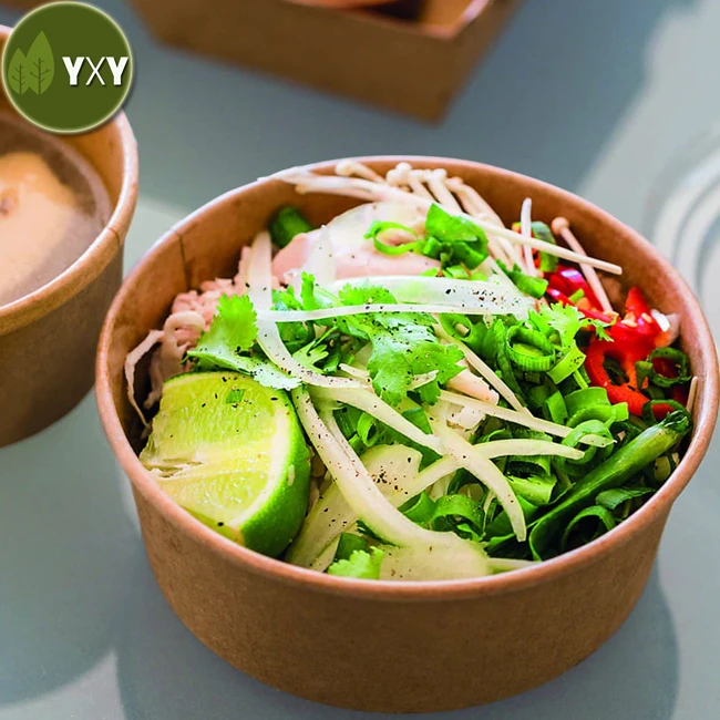 China Professional Paper Salad Bowl Manufacturer