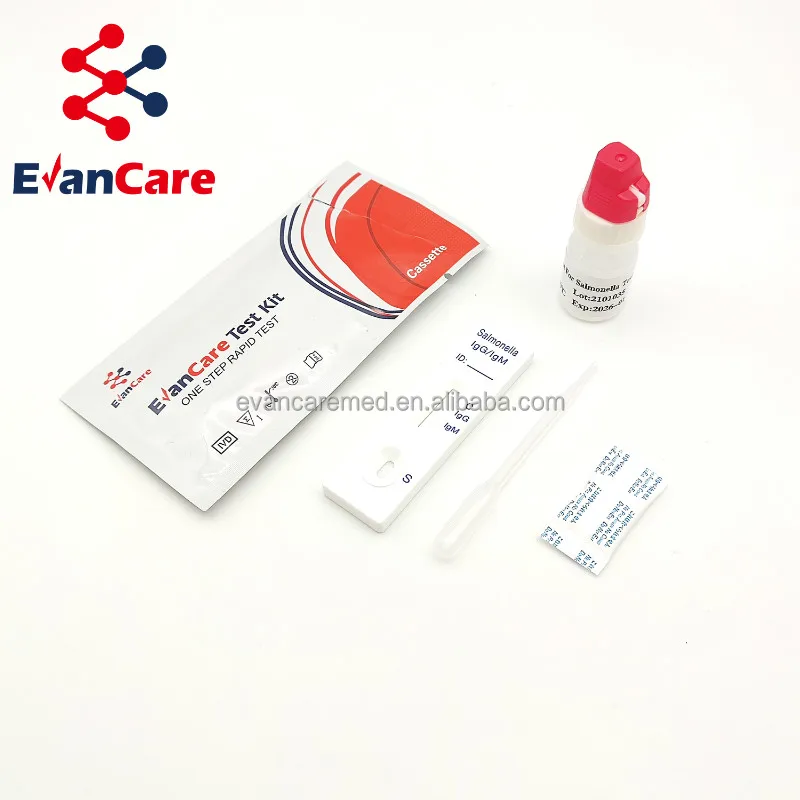 wholesale one step Salmonella Typhoid IgG/IgM Test Kit