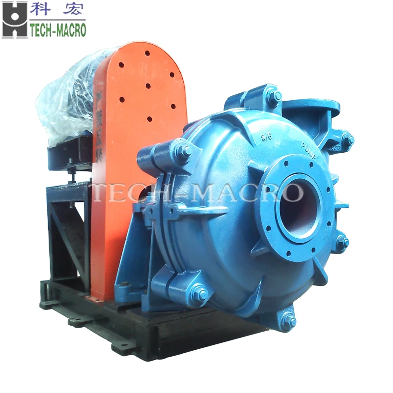 
Diesel engine Shijiazhuang Industrial sludge pump for tailing delivery, mud pump 