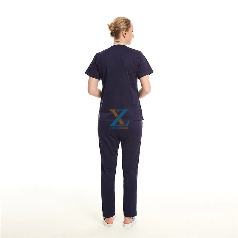  Доктор Медсестра скрабы офис женщин Николь скраб Топ