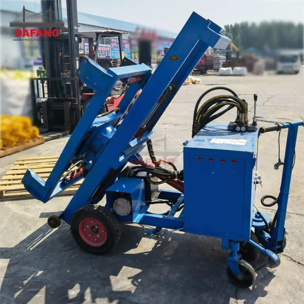 Concrete partition wall panel installation machinery concrete slab installation machinery