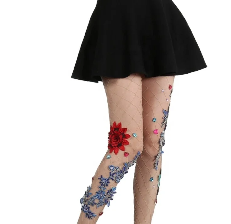 Wholesale Tights Open Crotch Fishnet for Sale Seamless Adults Black and White Fashion / in Time / Hot Free Size 3 Pairs