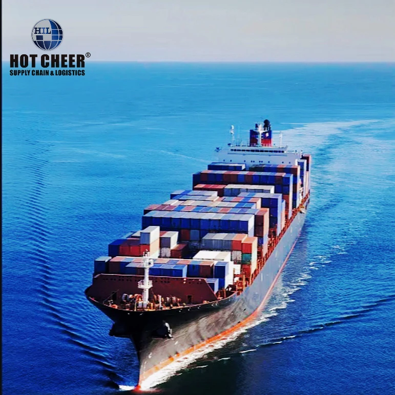 FCL LCL Sea Shipping Service Delivery Sea Freight From China To UK France Spain New Zealand Fiji Australia Germany DDP