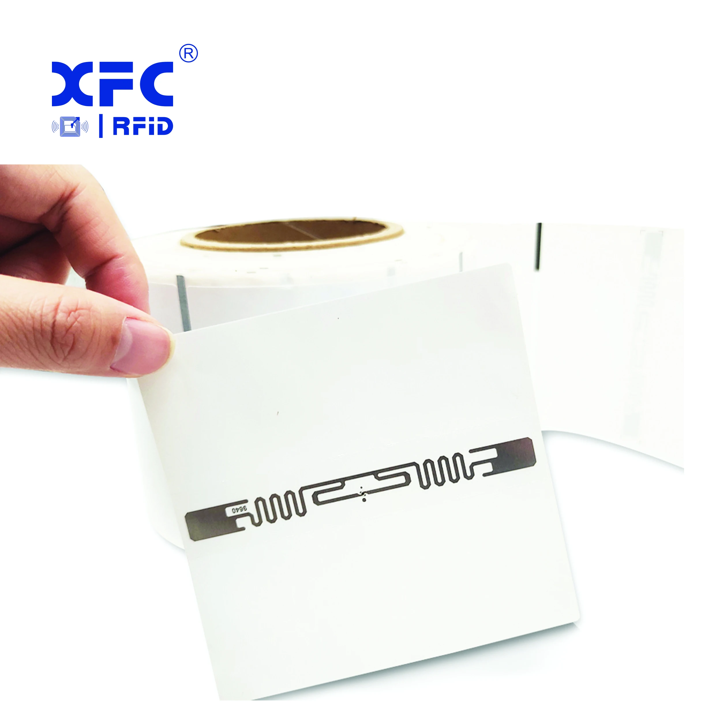 Отслеживатель для розничной торговли этикетка с RFID-меткой EPC GEN2 печати пассивная H3 UHF RFID