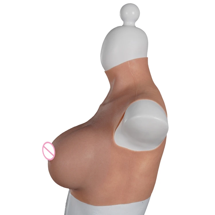 HG-4PBSTF transgenero crossdresser F cup fak boobs crossdresser bodysuit