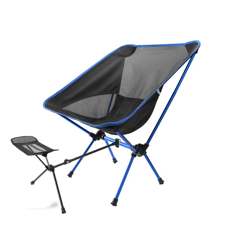 adjustable folding camping chair for hiking folding camping chair parts camping chair with foot rest