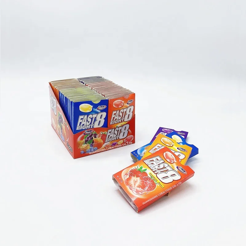 Factory Price Sweet Fruit Flavors Hard Candy