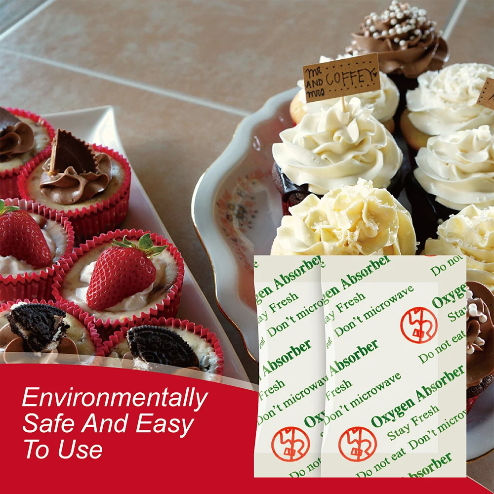 Oxygen Absorbers Jerky Storage Bags Air Absorbers Food Grade