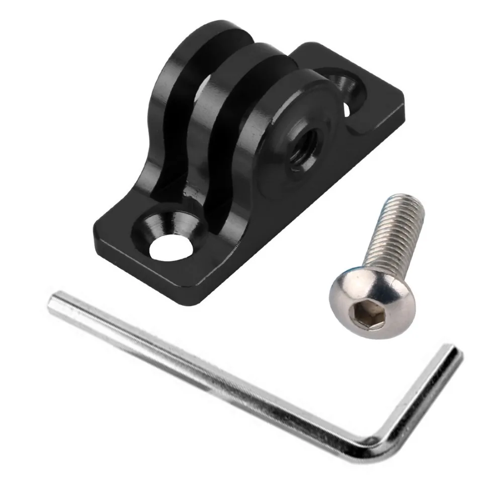 Action Sports Camera Mount Accessories Aluminum CNC Bike Mount Tripod Monopod Selfie Stick Adapter For GoPro 11 10 9 Camera