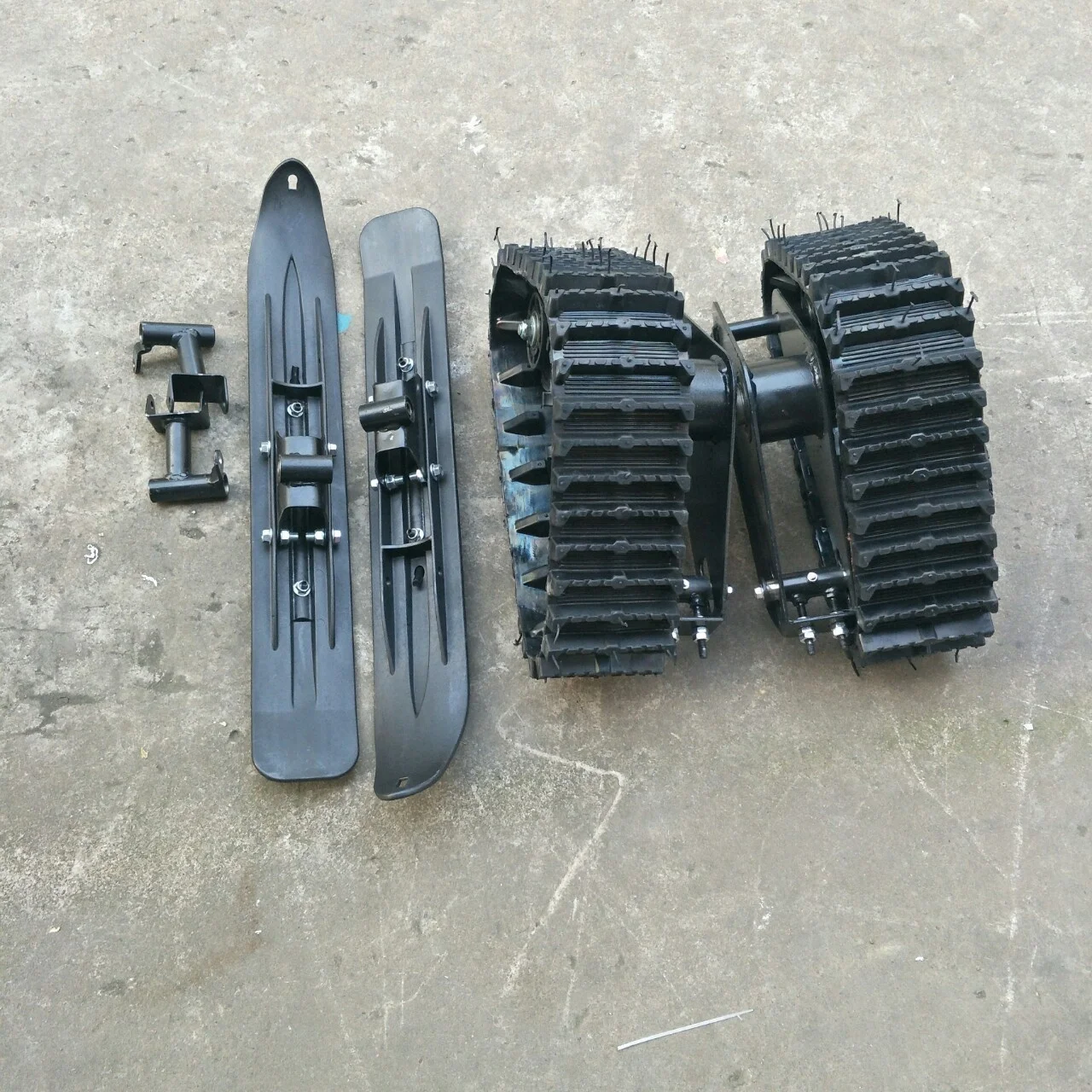 Оптовая продажа, модифицированный четырехколесный внедорожник для снегохода, треугольный трек для сноуборда