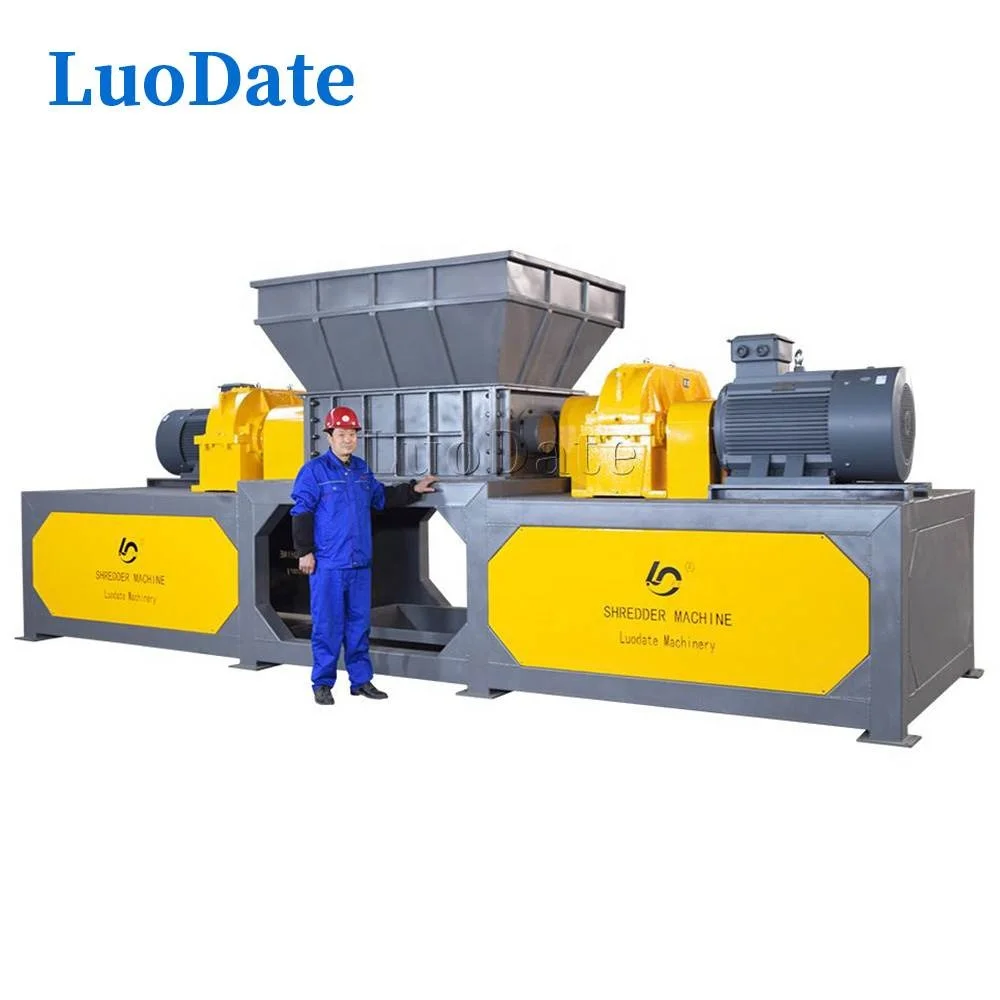 Машина для измельчения шин для грузовых автомобилей