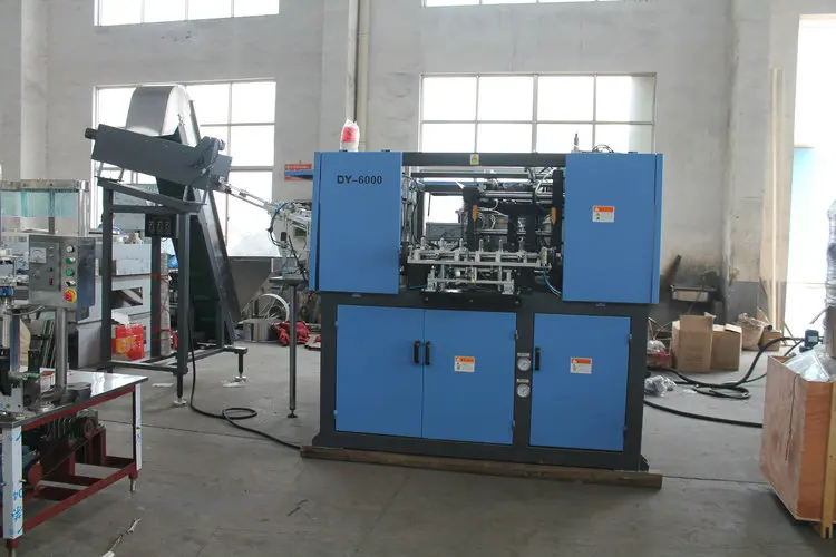 Good Quality 6 Cavity Automatic Beverage Water Juice Plastic PET Preform Bottle Blow Molding Machine