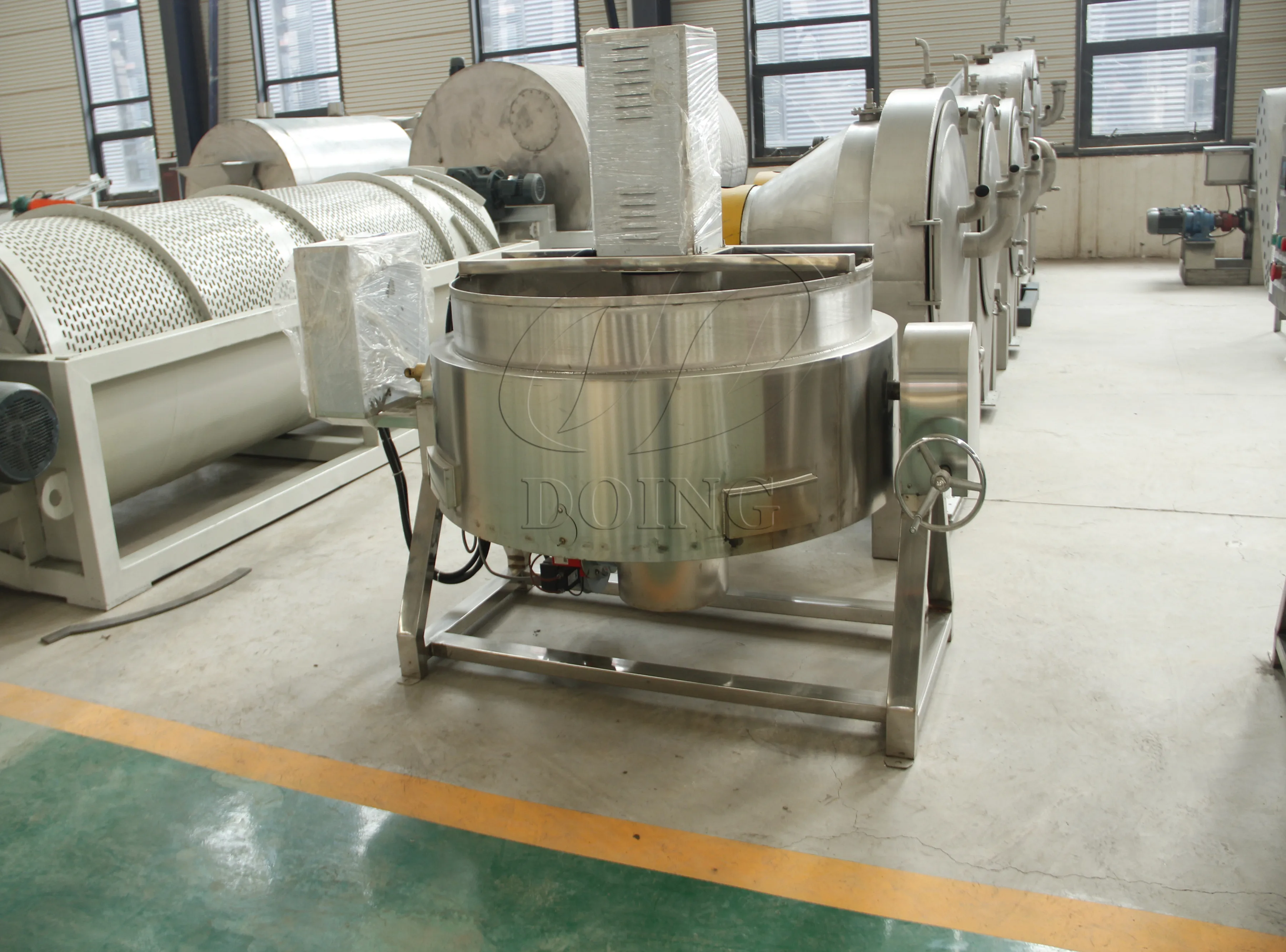 Industrial equipment complete garri making plant gari production linemanioc autres machines