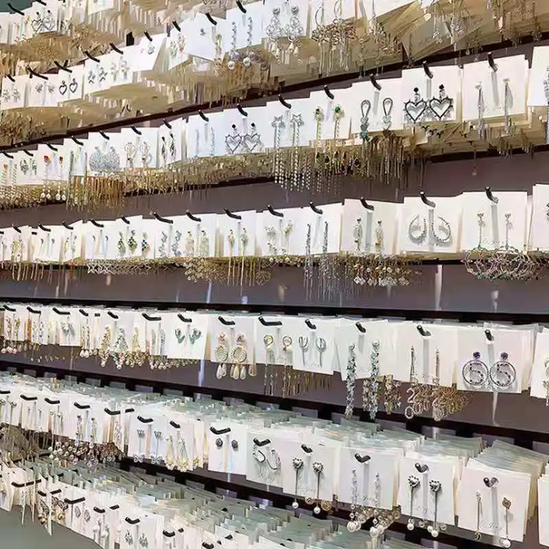 PUSHI sale wholesale fashion earrings korean accesorios for ladies geometric jewelry aretes mix earring lot bulk