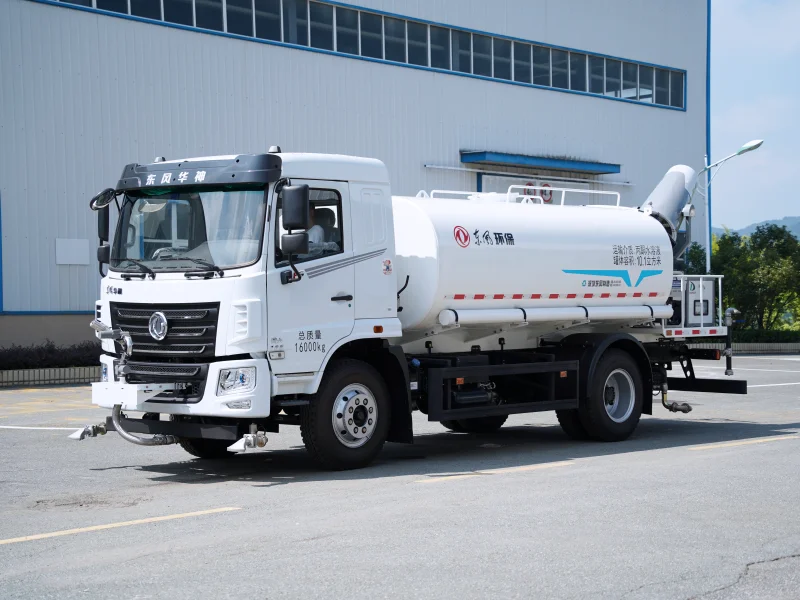 EQ5160GPSSEH6  Green spraying truck with Euro V emission stage Dongfeng sanitation cleaning truck
