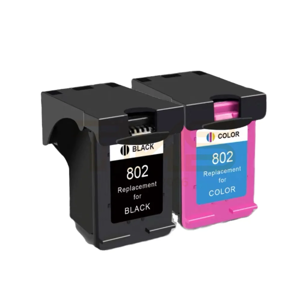 802XL 802 XL Color refill ink cartridges Remanufactured for HP Deskjet Ink 1000 1010 1050 2010 Printer hp For hp deskjet ink