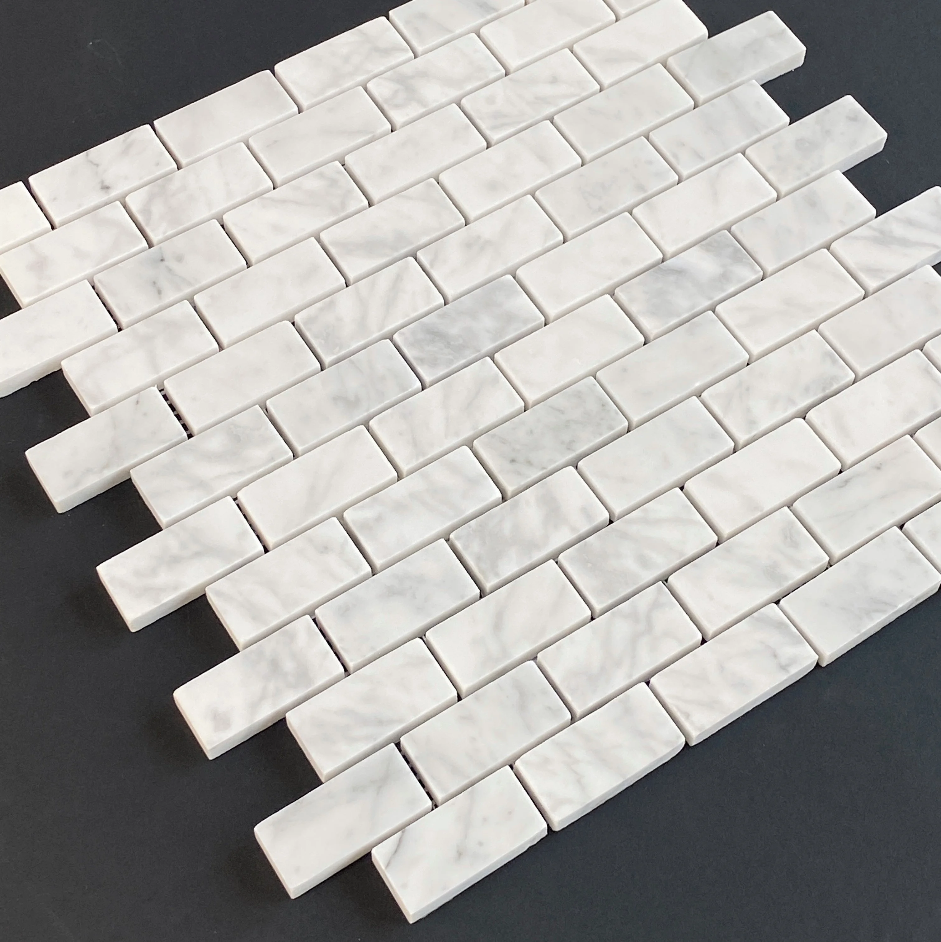 Wholesale Bathroom  Backsplash Shower Marble  Brick Joint  Mosaic Wall & Floor Tile