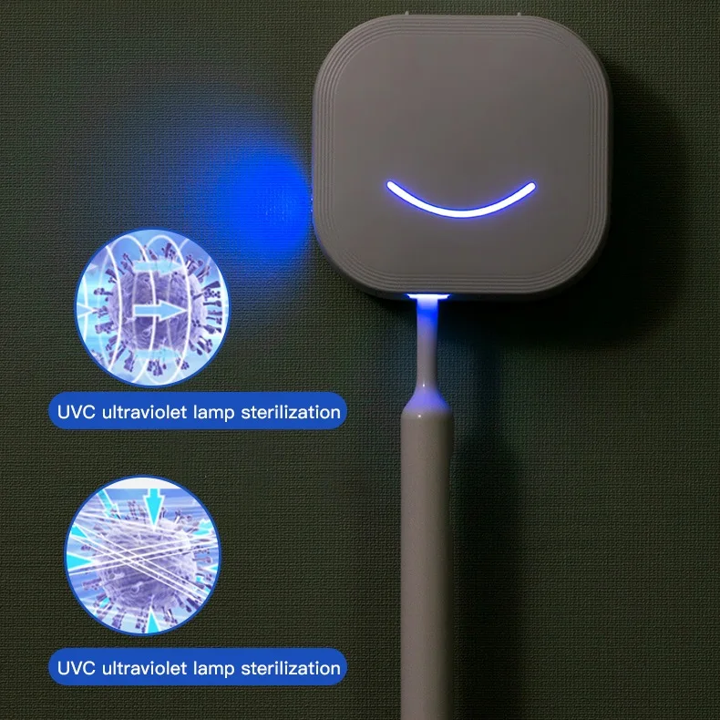 2022 Многофункциональный портативный стерилизатор зубной щетки, безопасный эффективный УФ-свет, стерилизует зубную щетку