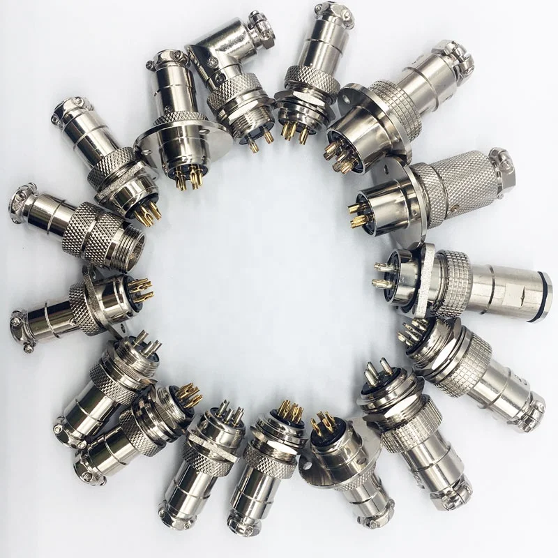 
18M GX18 3pin 4pin 5pin mirco jack circular connector PCB cable connector 