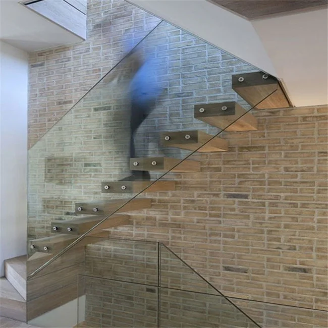 DAIYA 304 S.s Stainless Steel Indoor Handrail Balustrade Staircase Glass Stairs Used Stairs for Sale