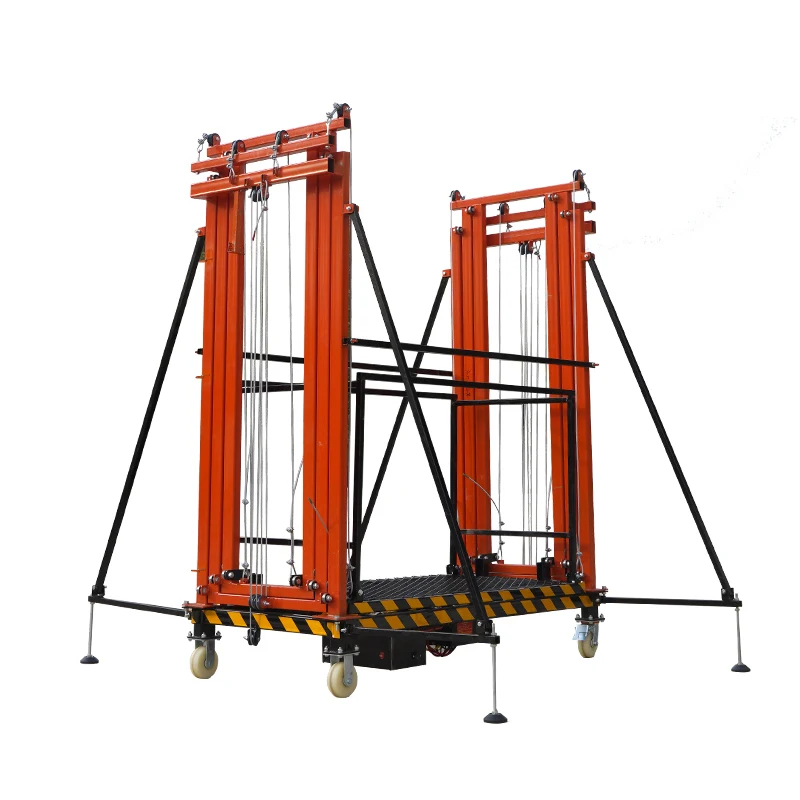 Мобильные электрические подъемные лестницы 4 м 6