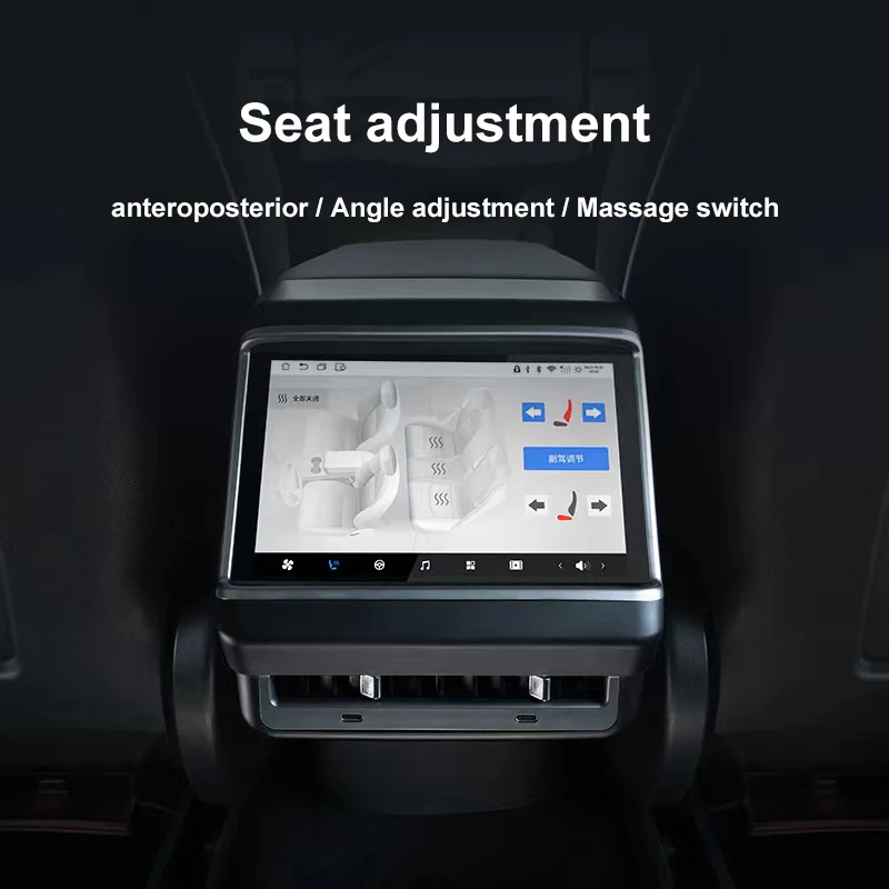 Рекламный экран кондиционера автомобиля tesla задний развлекательный заднего управления для Tesla Lcd дисплей приборной панели