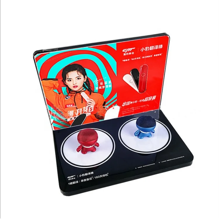 Custom counter-top acrylic retail store POS display stands for cosmetic,  consumer electronics