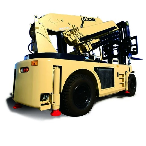 SOCMA crane forklift  16 tons forklift  with mobile crane