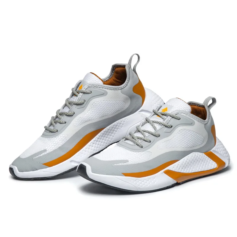 New tech material Factory directly night luminous  men sport shoes customized brand men sneaker men tennis running shoes