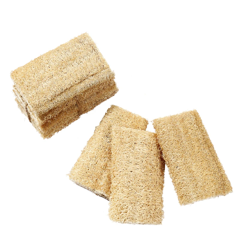 Organic Loofahs Loofah Spa Exfoliating Scrubber natural Luffa Body Wash