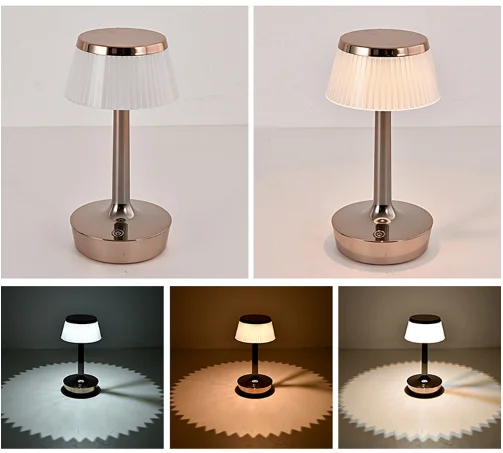 SFT Latest LED Mushroom night lights rechargeable battery cordless table lamp restaurant lights